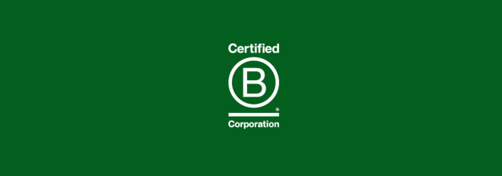 Proud to be part of the  B Corp Pack